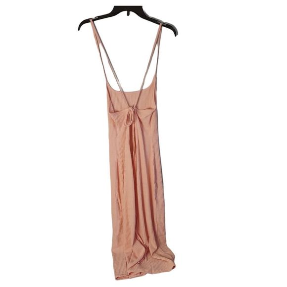 Solid Crisscross Cami Lounge Dress - Picture 6 of 10